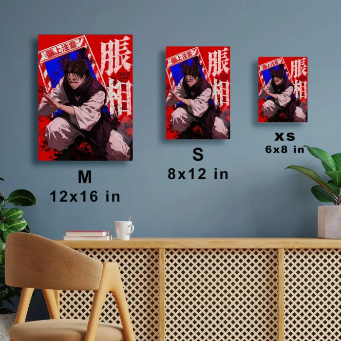 JJK - Choso Metal Poster Wall Decor - Image 6