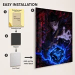 JJK - Suguru Geto Metal Poster Wall
  Decor - A - Image 2