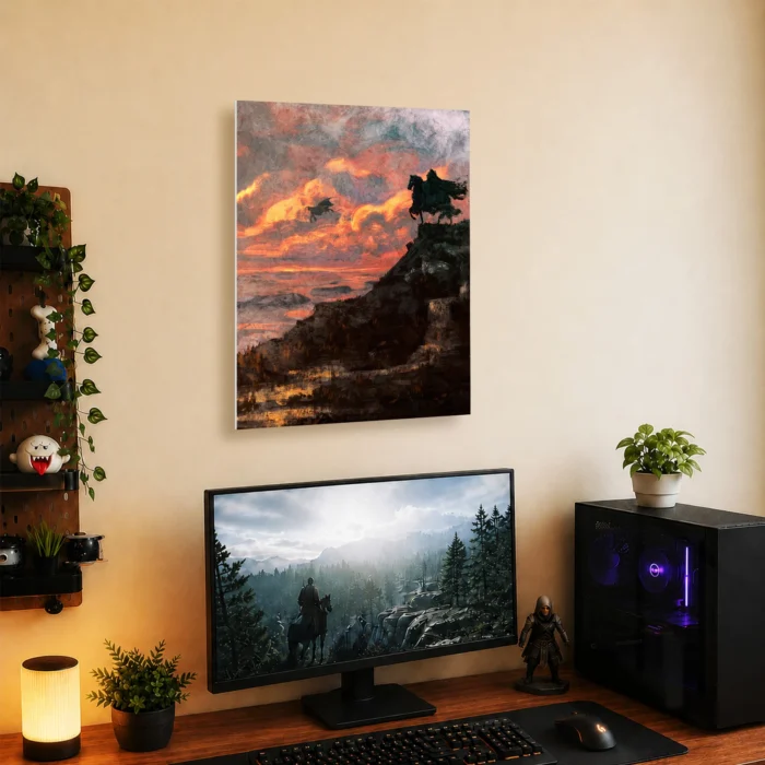 Dark Fantasy Metal Poster Wall Decor - A - Image 4