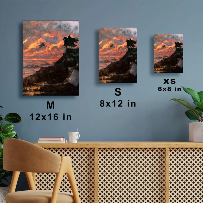 Dark Fantasy Metal Poster Wall Decor - A - Image 6