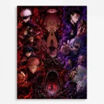 JJK Metal Poster Wall Decor