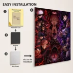 JJK Metal Poster Wall Decor - Image 2