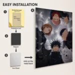 JJK Metal Poster Wall Decor - A - Image 2