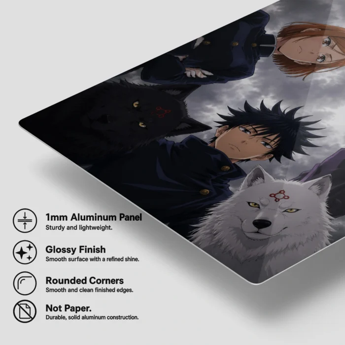 JJK Metal Poster Wall Decor - A - Image 5