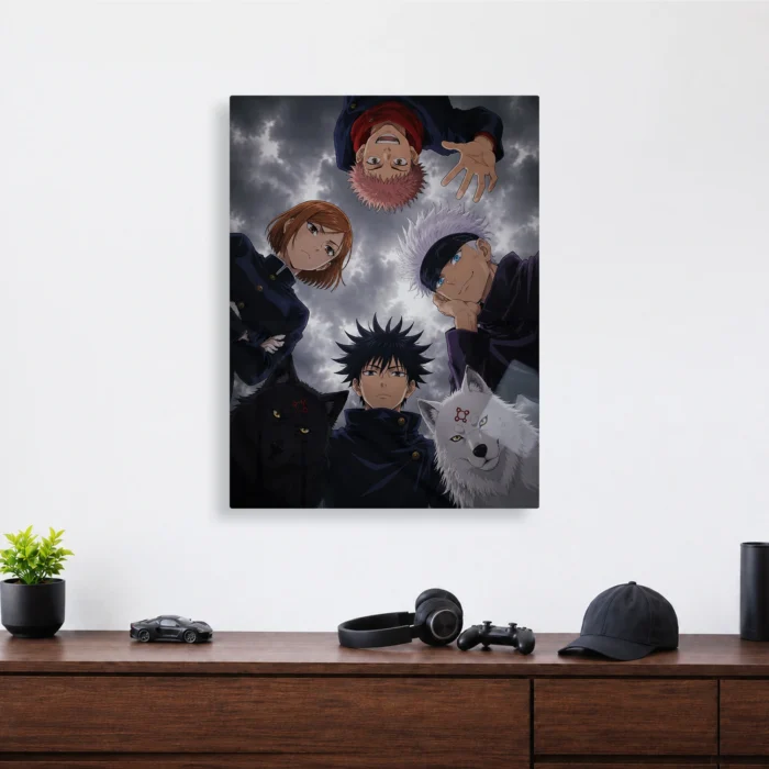 JJK Metal Poster Wall Decor - A - Image 3