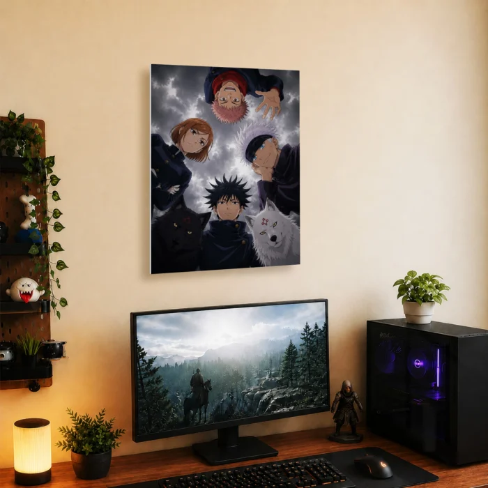 JJK Metal Poster Wall Decor - A - Image 4
