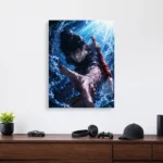 JJK - Toji Fushiguro Metal Poster Wall
  Decor - Image 3