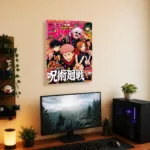 JJK Metal Poster Wall Decor - B - Image 4