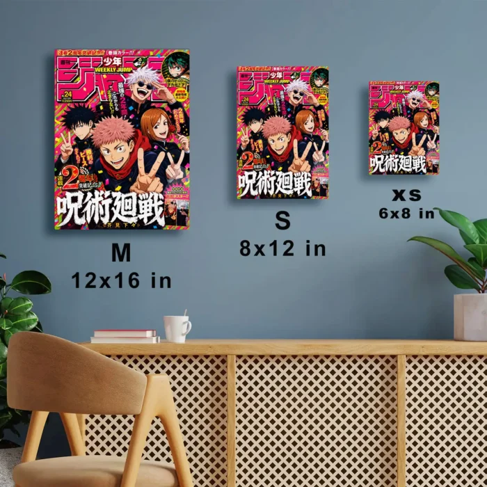 JJK Metal Poster Wall Decor - B - Image 6