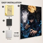 JJK Metal Poster Wall Decor - D - Image 2