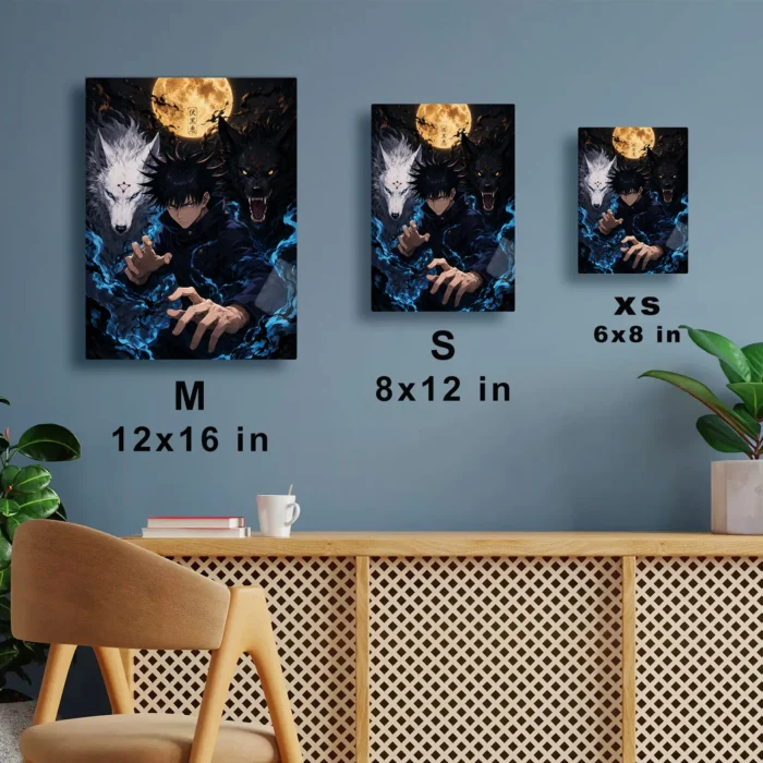 JJK Metal Poster Wall Decor - D - Image 6