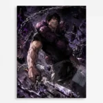 JJK - Toji Fushiguro Metal Poster Wall
  Decor - A