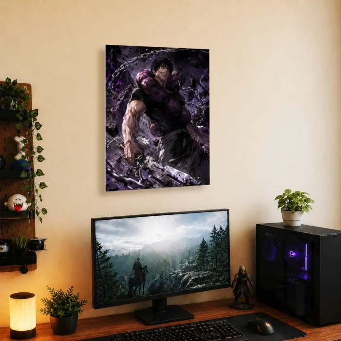 JJK - Toji Fushiguro Metal Poster Wall
  Decor - A - Image 4