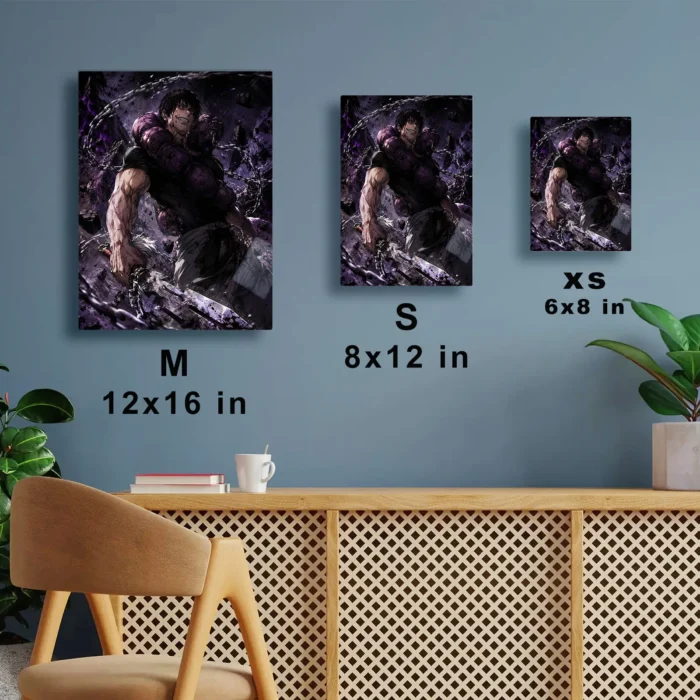 JJK - Toji Fushiguro Metal Poster Wall
  Decor - A - Image 6