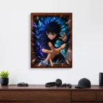 JJK - Megumi Fushiguro Metal Poster Wall
  Decor - Image 3