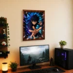 JJK - Megumi Fushiguro Metal Poster Wall
  Decor - Image 4