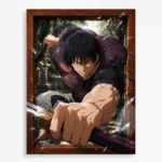 JJK - Toji Fushiguro Metal Poster Wall
  Decor - B