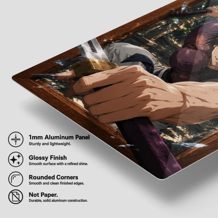 JJK - Toji Fushiguro Metal Poster Wall
  Decor - B - Image 5