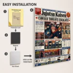 JJK Metal Poster Wall Decor - E - Image 2