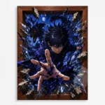 JJK - Megumi Fushiguro Metal Poster Wall
  Decor - A