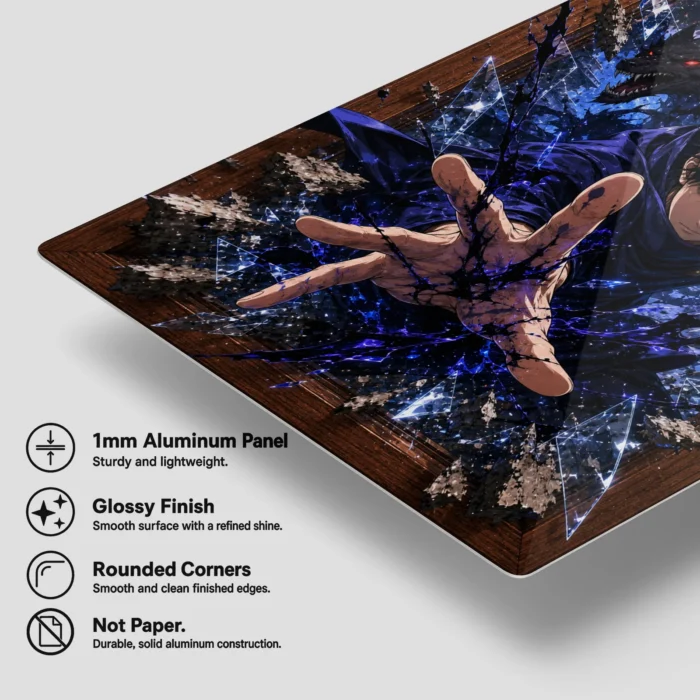 JJK - Megumi Fushiguro Metal Poster Wall
  Decor - A - Image 5