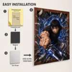 JJK - Toji Fushiguro Metal Poster Wall
  Decor - C - Image 2