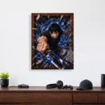 JJK - Toji Fushiguro Metal Poster Wall
  Decor - C - Image 3