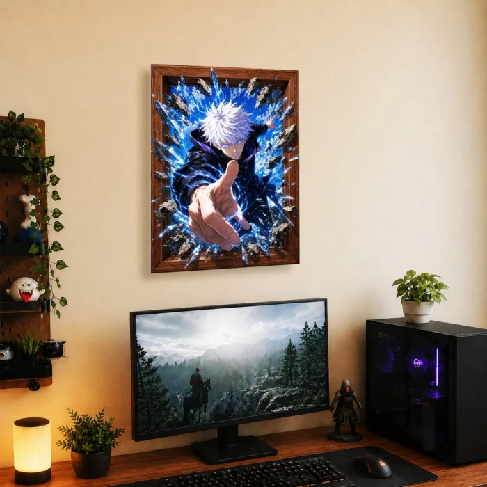 JJK - Satoru Gojo Metal Poster Wall
  Decor - E - Image 4