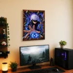 JJK - Satoru Gojo Metal Poster Wall
  Decor - F - Image 4