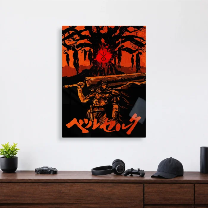 Dark Fantasy Metal Poster Wall Decor - C - Image 3