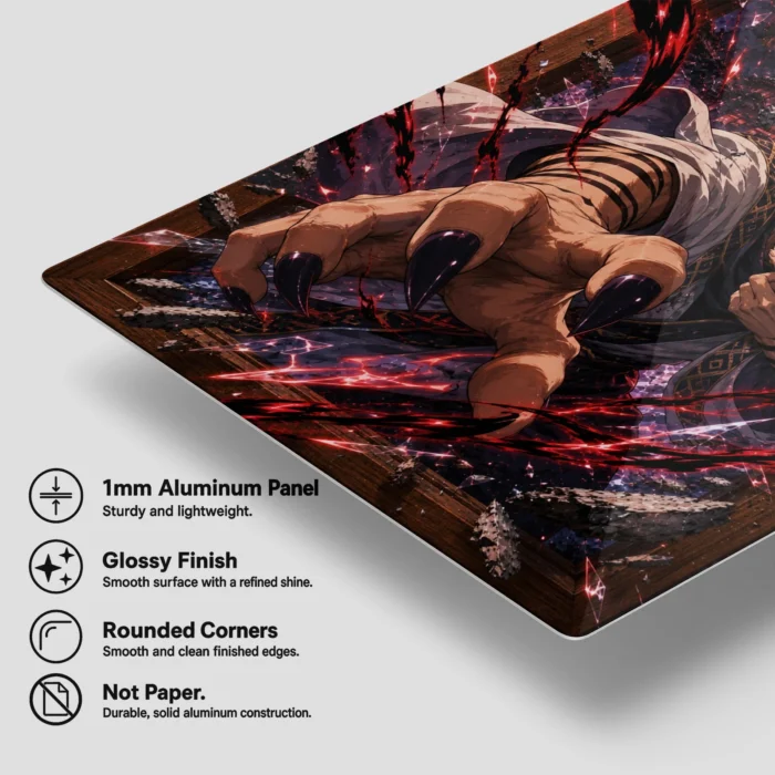 JJK - Ryomen Sukuna Metal Poster Wall
  Decor - E - Image 5