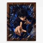 JJK - Megumi Fushiguro Metal Poster Wall
  Decor - B
