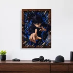 JJK - Megumi Fushiguro Metal Poster Wall
  Decor - B - Image 3