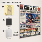 Kill Metal Poster Wall Decor - Image 2