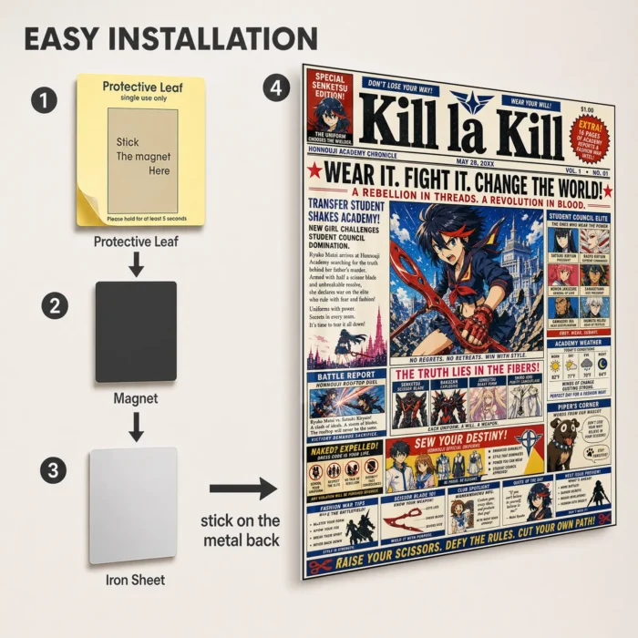 Kill Metal Poster Wall Decor - Image 2