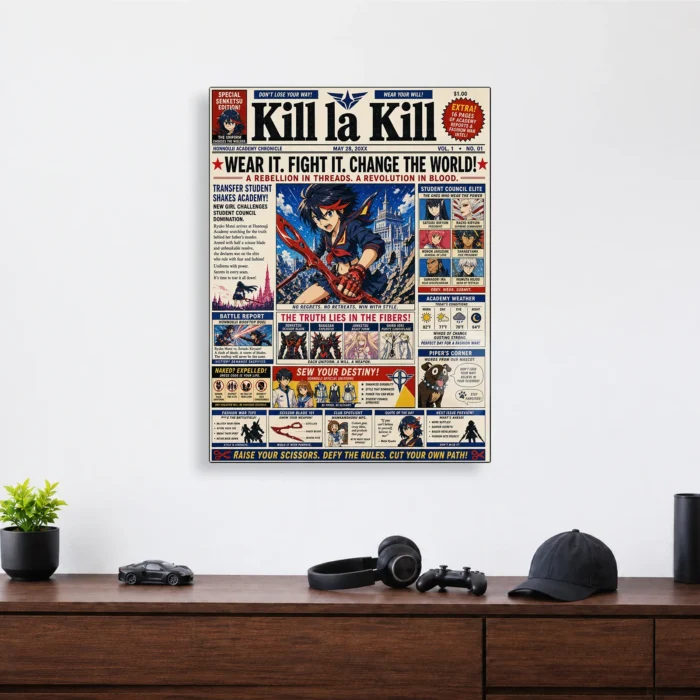 Kill Metal Poster Wall Decor - Image 3