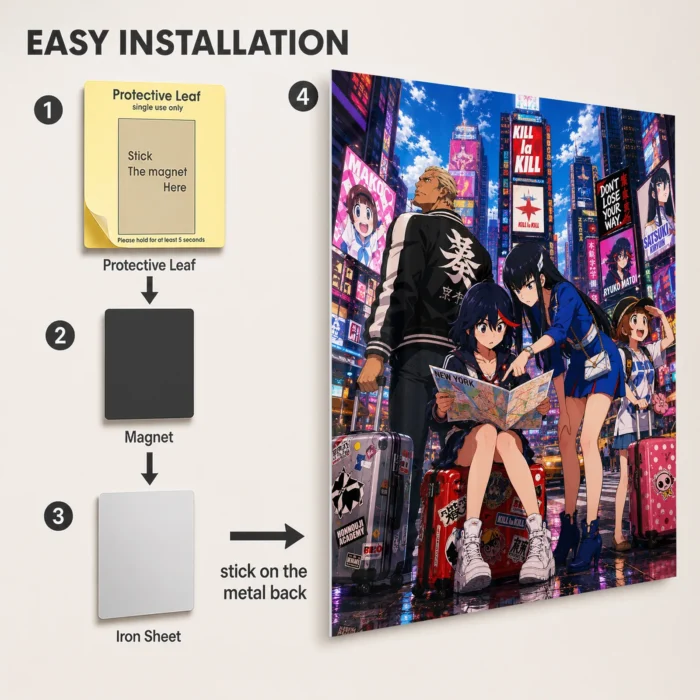 Kill Metal Poster Wall Decor - A - Image 2
