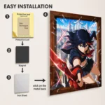 Kill - Ryuko Matoi Metal Poster Wall
  Decor - Image 2