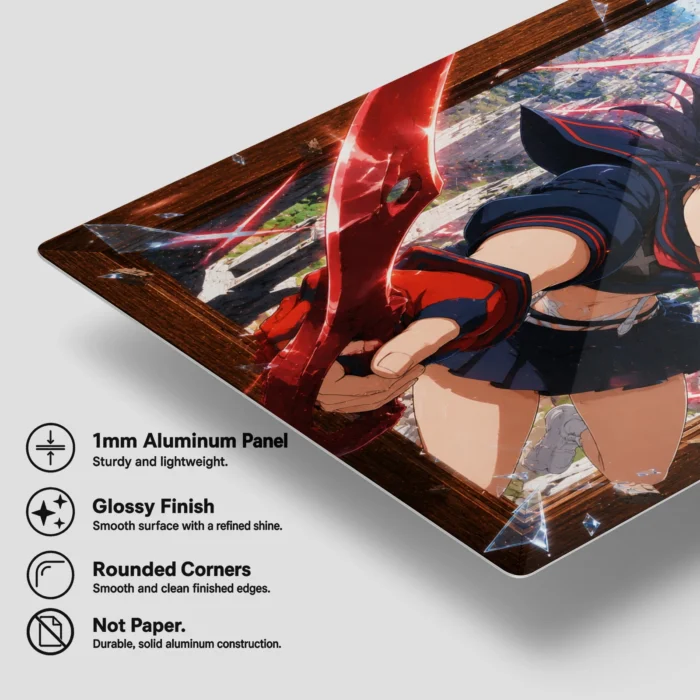 Kill - Ryuko Matoi Metal Poster Wall
  Decor - Image 5