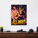 MHA - All Might Metal Poster Wall Decor - Image 3