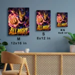 MHA - All Might Metal Poster Wall Decor - Image 6