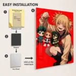 MHA - Himiko Toga Metal Poster Wall
  Decor - Image 2