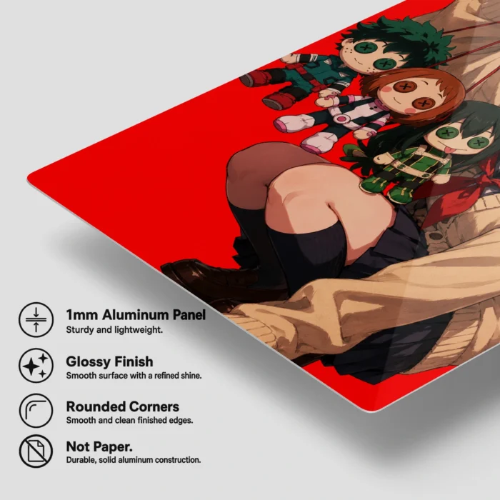 MHA - Himiko Toga Metal Poster Wall
  Decor - Image 5