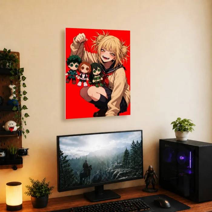 MHA - Himiko Toga Metal Poster Wall
  Decor - Image 4