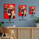 MHA - Himiko Toga Metal Poster Wall
  Decor - Image 6