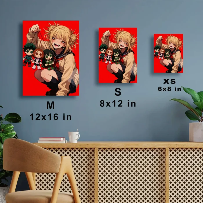 MHA - Himiko Toga Metal Poster Wall
  Decor - Image 6