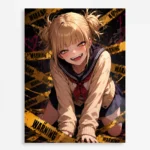 MHA - Himiko Toga Metal Poster Wall
  Decor - A
