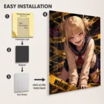 MHA - Himiko Toga Metal Poster Wall
  Decor - A - Image 2