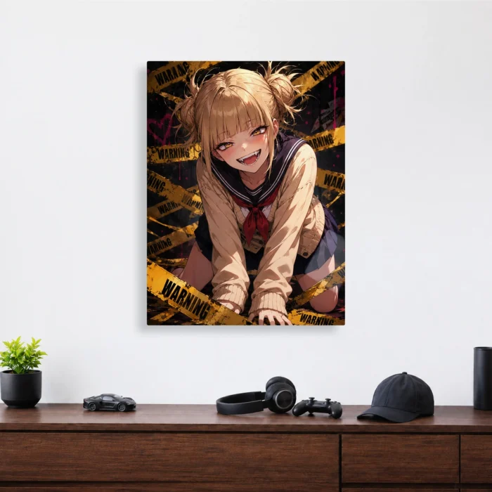 MHA - Himiko Toga Metal Poster Wall
  Decor - A - Image 3