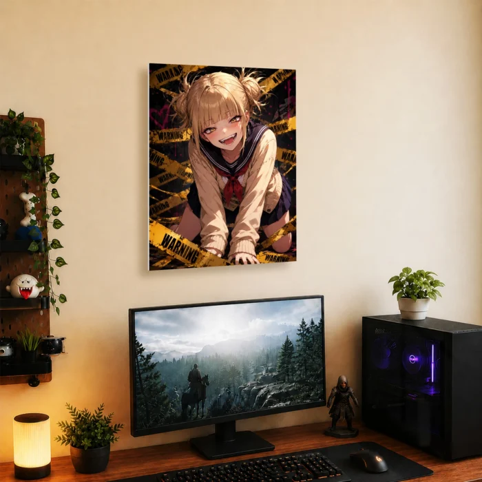 MHA - Himiko Toga Metal Poster Wall
  Decor - A - Image 4